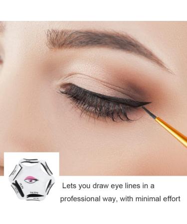 1PC Eyeliner Stencil 6 in 1 Eyeline Guide Template Eyeliner Stamp Eye Makeup Template Cat Liner Makeup Tool for Eyes - Buy Online on GoSupps.com
