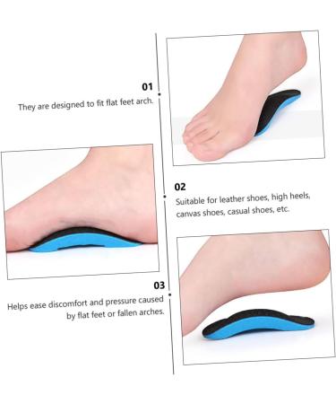 FOMIYES 6 Pairs Men's Arch Support Shoe Inserts - Cushioning Insoles & Palm Sole Pads for Ultimate Comfort - International Shipping Available - Buy Online on GoSupps.com