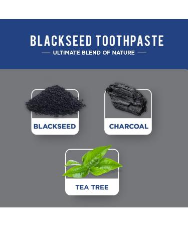Dabur Black Seed Organic Toothpaste 100 ml | Complete Toothpaste for Strong Teeth and Gums | Specially Formulated for Natural Oral Care - Buy Online on GoSupps.com