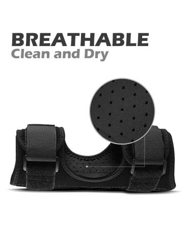 JADE KIT Adjustable Drop Foot Brace - Unisex Ankle Support for Pain Relief & Foot Stability - Black - Buy Online on GoSupps.com