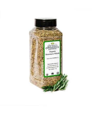 HQOExpress | Organic Rosemary Leaf | 7 oz. Chef Jar