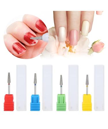 Professional 4pcs Nail Drill Set - Anggrek Manicure & Polishing Kit for Salon Quality Results - Buy Online on GoSupps.com