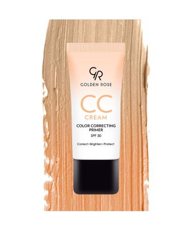 Golden Rose CC Cream Color Correcting Primer (Orange) - Flawless Makeup Base Intense Hydration & International Shipping - Buy Online on GoSupps.com