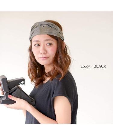 Buy CHARM Ladies Headband Bandana - Hand Dyed Japanese Hair Marble Purple | Stylish & Unique Hair Accessories - Buy Online on GoSupps.com