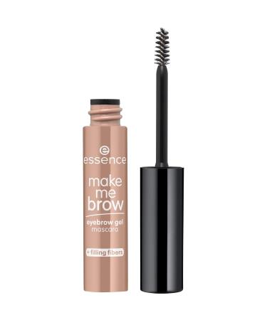 Essence Cosmetics Make Me Brow Gel Mascara No. 01 Blondy Brows - Vegan Eyebrow Gel with Filling Fibers 3.8ml | Microplastic & Nanoparticle Free - Buy Online on GoSupps.com