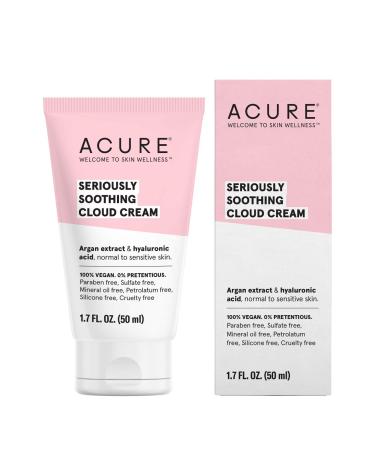 Acure Seriously Soothing Cloud Cream, Packaging May Vary, Argan Extract, 1.7 Fl Oz