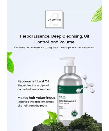 Buy 101 Reshow Oil Control Shampoo 360g - Balance Scalp Oil for All Hair Types | Herbal Shampoo for Men & Women - Buy Online on GoSupps.com