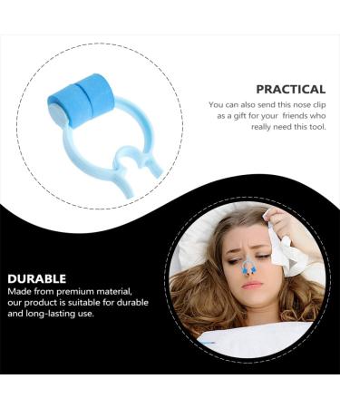 COHEALI Nose Plugs Jewelry Accessories 10Pcs - Nose Bleed Stopper Nose Clips - Emergency Nasal Clip - Sky-blue - Buy Online on GoSupps.com