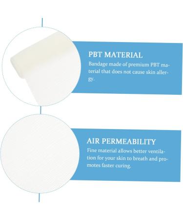 Buy Athletic Tape - 6 Rolls of 15c Elasticity Gauze Mesh Bandages - White PBT | Fast International Shipping - Buy Online on GoSupps.com