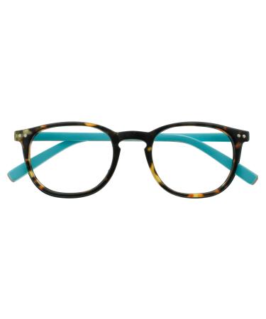 I NEED YOU reading glasses Junior Selection SPH:+2.00 Color:Havana-Turquoise