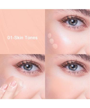 ChatToB Cream Blush 01-Skin Tones | Multipurpose Long-Wearing Creamy Blush for Lips & Cheeks - Buy Online on GoSupps.com