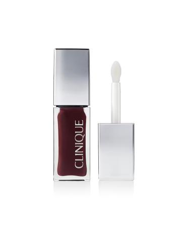 Clinique Pop Huile Teint e L vres + Joues | Nourrit les L vres + Effet Bonne Mine Naturel Black Honey