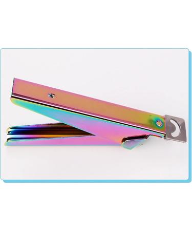 HCHGJKN Nail Clippers Thickened Electroplated Stainless Steel Nail Scissors U-shaped Nail Clippers False Nail Trimming Tools(Color) - Buy Online on GoSupps.com