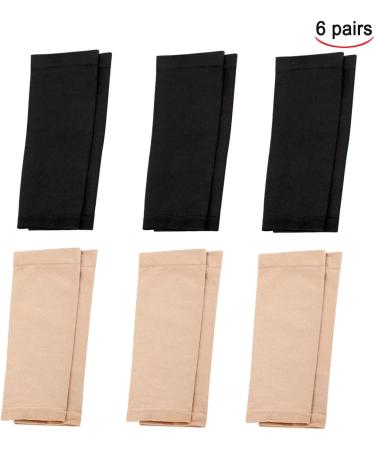 Xrten Slimming Compression Arm Sleeves for Women & Girls - 6 Pairs Elastic Sport Fitness Shapers - Buy Online on GoSupps.com