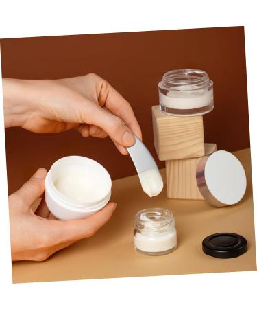 Outanaya 2pcs Cosmetic Spatula Face Cream Spatula Face Cream Scoop Make up Spatula Tool Esthetician Supplies Makeup Scoop Spatula Lotion Spatula Metal Makeup Spatula Eye Cream Spatula - Buy Online on GoSupps.com