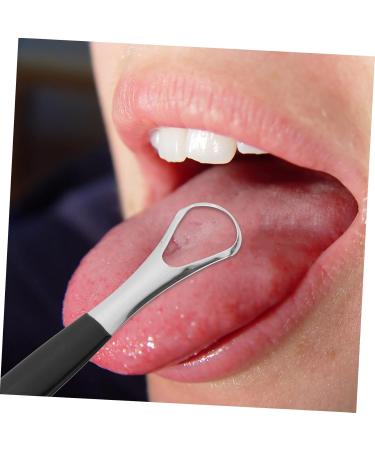 Premium Stainless Steel Tongue Scraper Set - Oral Cleaning Tools & Portable Accessories for Fresh Breath - Buy Online on GoSupps.com