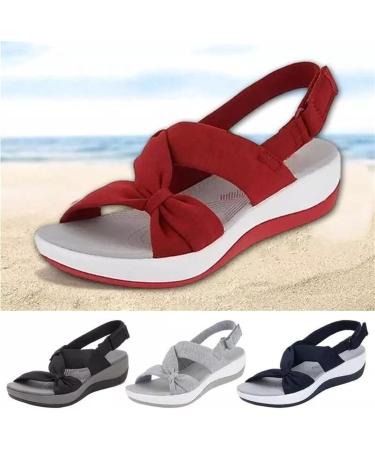 Xuwenh Women's Dr.Care Orthopedic Arch Support Sandals - Black - Size 9 - Buy Online on GoSupps.com