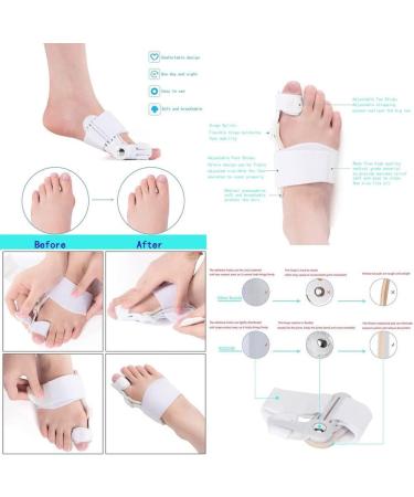 CN Herb Toe Corrector Big Foot Bone Day and Night with Mu Valgus Correction Belt - Sports Model - Buy Online on GoSupps.com