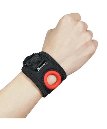 TFCC Wrist Brace Ulnar Wrist Brace with Compression Rring Pad for Ulnar Sided Wrist Pain TFCC Tear Repetitive Wrist Use Injury DRUJ Instability (S/M)