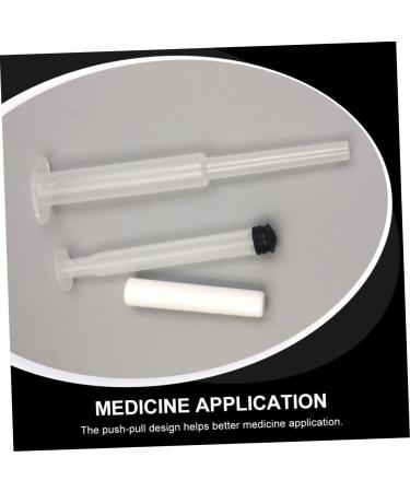 TOBBOMEY 15pcs Dispenser Applicators for Medication Private Area Boosters Smooth and Painless Use for Adults for Hemorrhoids and Nasal Care Easy to Store - Buy Online on GoSupps.com