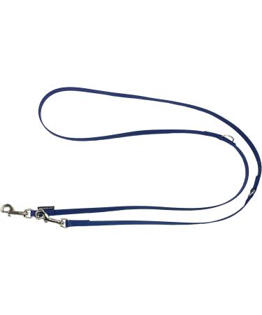 Buy Biothane Dog Leash for Small & Large Dogs - Adjustable 2m to 5m | Durable & Lightweight | Navy Blue - Buy Online on GoSupps.com