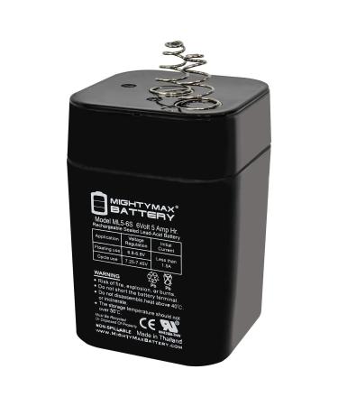 Mighty Max Battery 6V 5Ah Replacement Battery for Rayovac 6V HDM