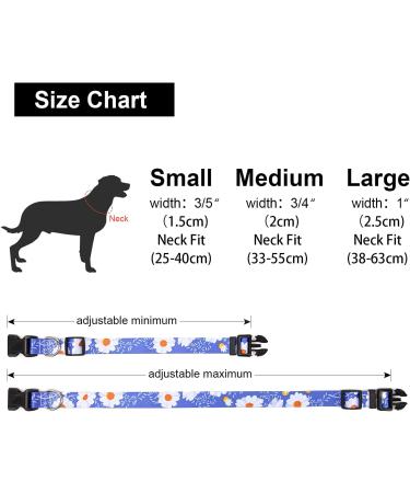 Suredoo Adjustable Soft Nylon Dog Collar for Small & Medium Dogs | Comfortable & Stylish - Size S (25-40 cm) - Perfect for Puppies & Cats - Buy Online on GoSupps.com