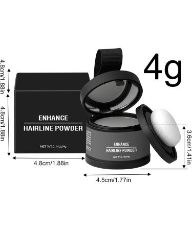 Root Powder for Hair Hairline Powder Hair Texture Powder for Root Includes Applicator Long-Lasting Opaque Hair Shading Tool Concealer for Repairing Grey Hair gray - Buy Online on GoSupps.com