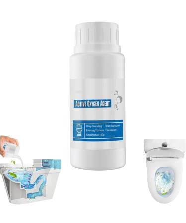 Toilet Cleaner Toilet Active Agent Foam Toilet Cleaner Foam Toilet Cleaner Foaming Powder Cleaner Foaming for Sewage Pipes Toilet Cleaner Toilet Bowl Cleaner (1 Pcs 110g)