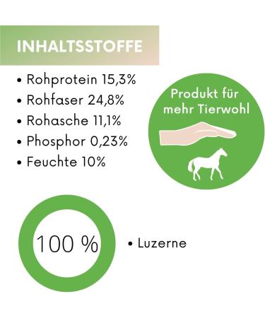 Premium Lucerne Blocks for Horses - Healthy 3kg Refill Pack | Natural Roughage Snacks & Supplementary Feed for Jumping Ropes - Buy Online on GoSupps.com