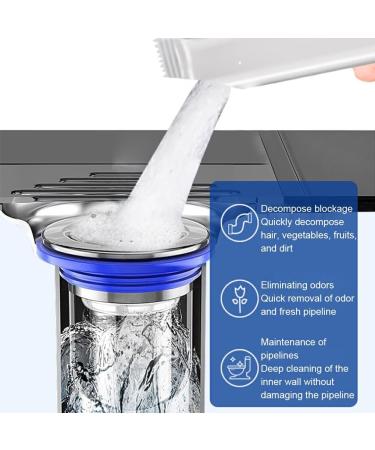lmoikesz Powerful Clog Remover Purify Pipelines And Remove Odors Drain Cleaner ABS Foam Cleaner Dirt And Deodorization Freshness - Buy Online on GoSupps.com