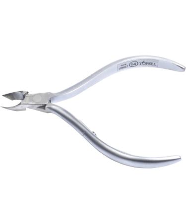 Topsel Inox Cobalt Stainless Steel Cuticle Nail Nipper # 14 1/2 Jaw - Buy Online on GoSupps.com