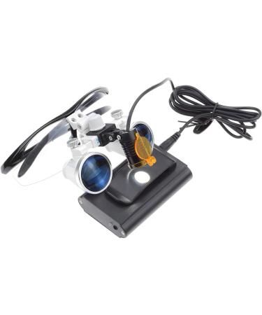 ORILAO 3.5X-420mm Binocular Loupes with LED Headlamp in Black - Surgical Grade Magnifier Loupe - Buy Online on GoSupps.com