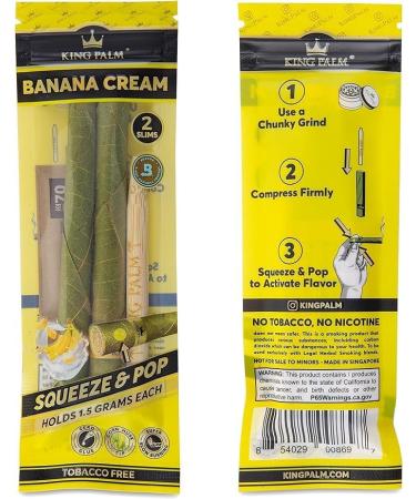 King Palm | 10 Flavoured Pre Rolled Cones | 5 Pouches Multipack (Slims) 1.5g - (3 Flavours Included) - Buy Online on GoSupps.com