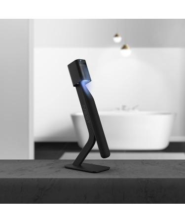NEST Electric Sonic Toothbrush Black | Self-Dispensing & Self-Cleaning | Adult Toothbrush with Holder & Travel Case - Buy Online on GoSupps.com