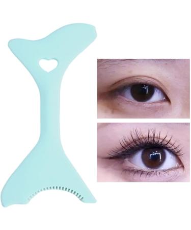 Silicone Eyeliner Tool Portable Multifunctional Eyeliner Stencils | Eyeliner Tool for Winged Eyeliner Lashes Lip Liner Eye Makeup Tool for Beginners Shakven Blue - Buy Online on GoSupps.com