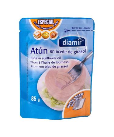 Nudisco SL Diamir Tuna in sunflower oil sachet 85g