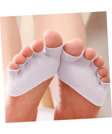 Healeeved No-Show Socks for Men - 4 Pairs Low-Cut Invisible Toe Socks | Elastic Fabric Comfort - Buy Online on GoSupps.com