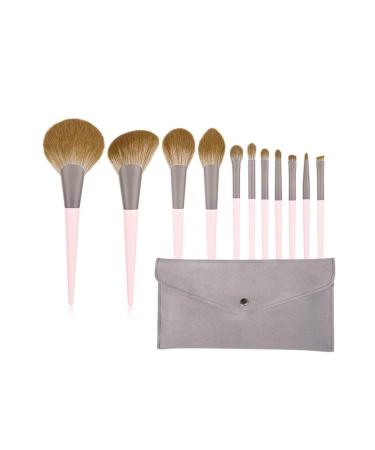 Makeup Brush Make Up Brushs Set 11-pieces Make-up Tools Soft Lightweight Portable Professionals Lips Foundation Brushes