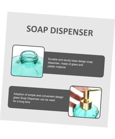 Amosfun 5-Pack Clear Glass Lotion Bottles - Large Travel Containers for Shampoo & Soap - Perfect for Mooring & Storage - Buy Online on GoSupps.com