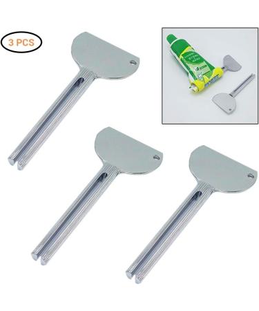 3 Pcs Tube Squeezer Metal Toothpaste Squeezer Stainless Steel Tube Squeezer Roller Tube Squeezer Tube Press for Hair Gel Hand Cream - Buy Online on GoSupps.com