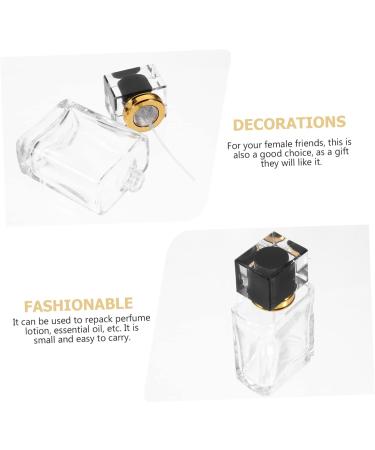 Beavorty Perfume Spray Bottle Perfumes Perfume Sprayer Bottle Refillable Perfume Bottle Perfume Travel Bottle Refillable Perfume Sprayer Perfume Small Perfume Bottle Glass Square - Buy Online on GoSupps.com