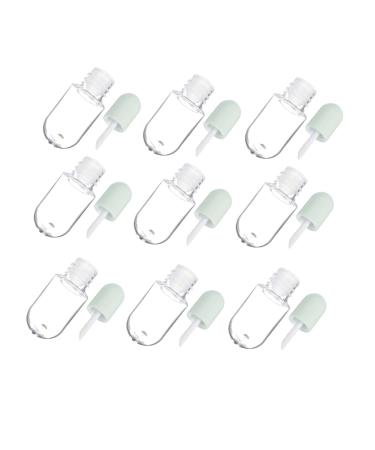 10 pi ces Tubes Brillant L vres Vides Contenants Rechargeables DIY Cosm tique Portable pour Couleurs Personnalis es