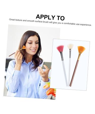 FRCOLOR 15 Pcs Eye Makeup Brush Set - Liquid Blush Foundation Eyeshadow Concealer & Fan Brush Kit | Assorted Colors for Professional Makeup & Dolls - Buy Online on GoSupps.com