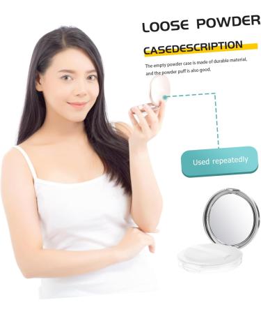 Beavorty 6 Pcs Powder Box Empty Box Shampoo Travel Makeup Case Makeup Powder Case Clamshell Ultra Thin Blush 7.5x7.5cmx3pcs As Shownx3pcs - Buy Online on GoSupps.com