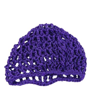 Women's Pink Mesh Hair Net Crochet Cap - Snood for Long, Short, Thick Hair - Sleep Cap for Sleeping - Buy Online on GoSupps.com