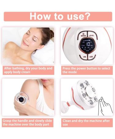 Ultrasonic Cavitation Beauty Device Ultrasound Cavitation Massager with HD Screen Radio Frequency Body Shaper for Shaping Lifting and Tightening Your Skin - Buy Online on GoSupps.com