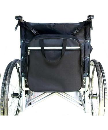 Wheelchair Bag Wheelchair Pouch with Reflective Stripe Travel Messenger Backpack Large Wheelchair Accessories Bags to Hang on Back and Wheelchair Backpack Storage Bag for Handicap Elderly - Buy Online on GoSupps.com