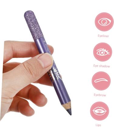 BELLIFFY 12pcs Pearlescent Eyeshadow Pencil Shimmer Eyeliner Waterproof Eyeshadow Glitter Crayons Wood - Buy Online on GoSupps.com