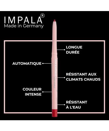  Impala ORYX Automatic Lip Pencil Warm Climate Resistant 204 Raspberry Dream - Buy Online on GoSupps.com